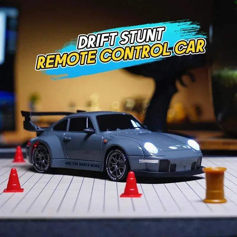 RC Mini Car Drift Model 20KmH Indoor Remote Light Set - ToylandEU