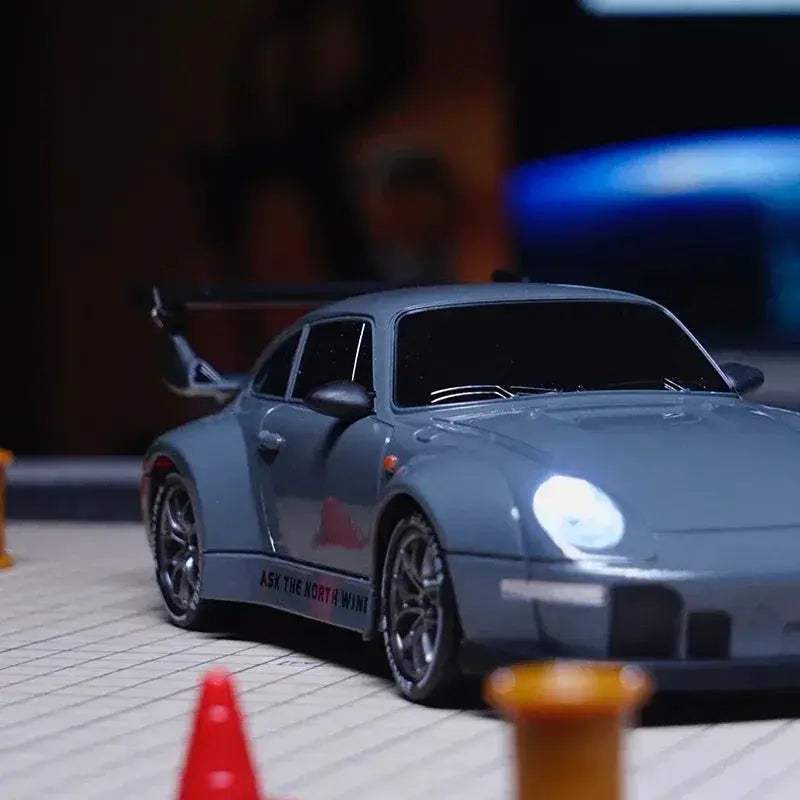 RC Mini Car Drift Model 20KmH Indoor Remote Light Set - ToylandEU