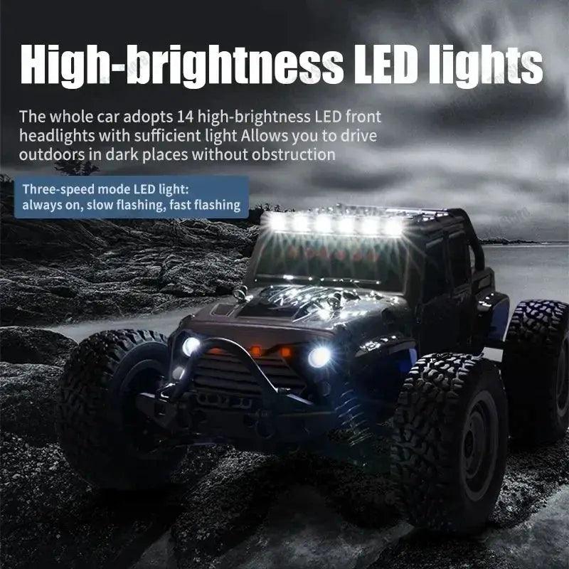  RC Monster Truck 4WD Waterproof LED Lights High Speed -  ToylandEU™