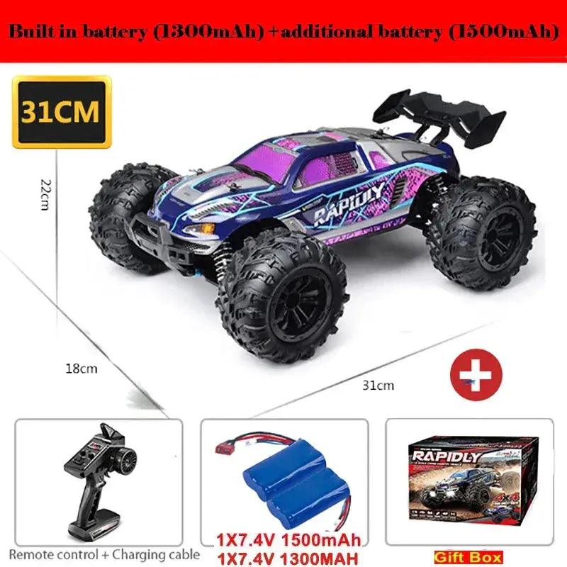  RC Monster Truck 4WD Waterproof LED Lights High Speed -  ToylandEU™