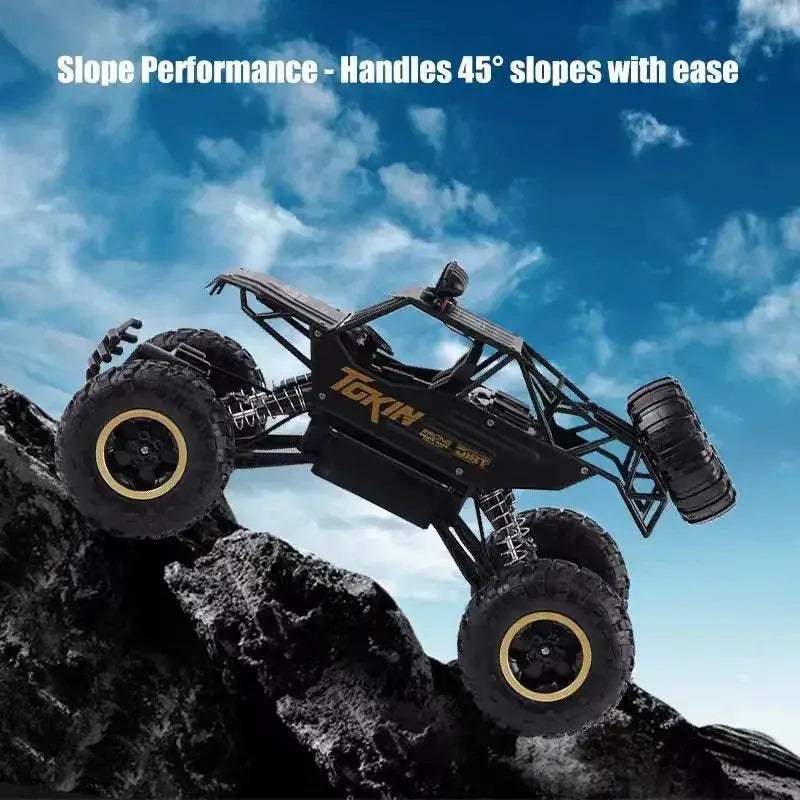 RC Monster Truck Off Road 4WD With Metal Shell LED - ToylandEU