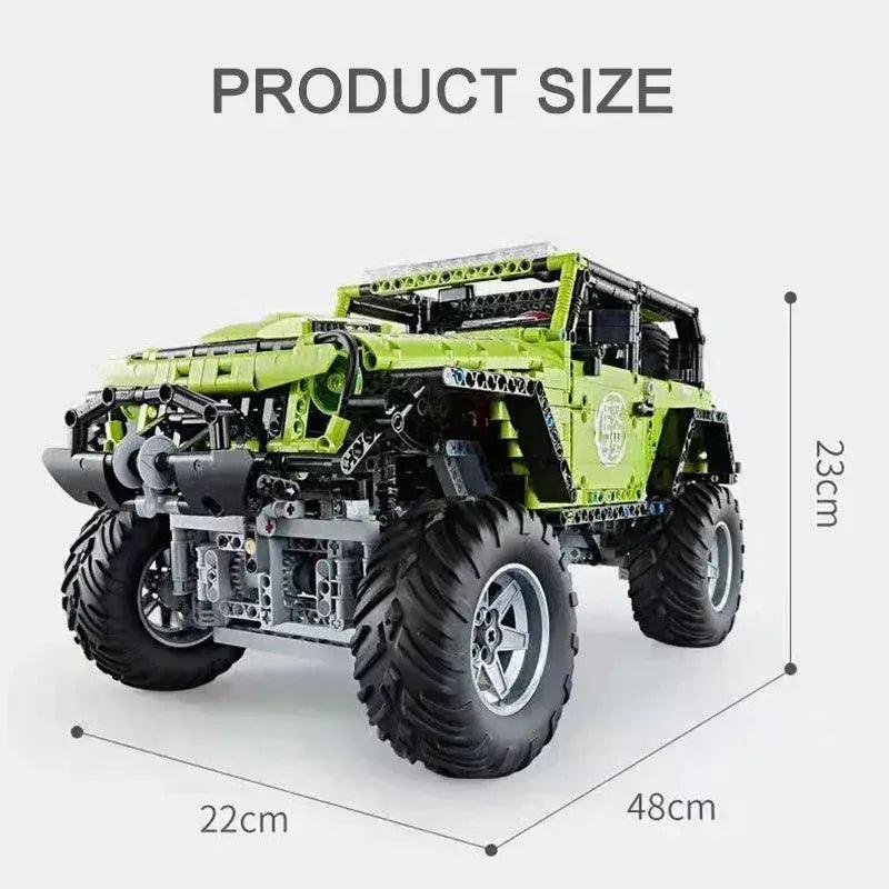  RC Off Road Car Blocks Set Models With Remote Control -  ToylandEU™