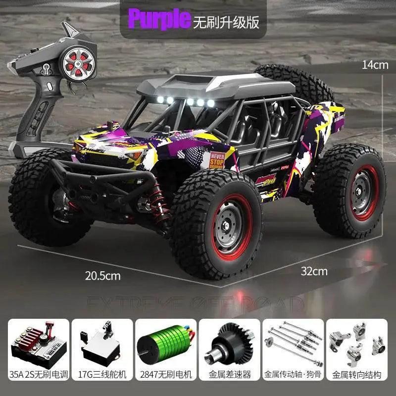  RC High-Speed 1/16 Scale Brushless Electric RC Off-Road Car for Kids and Boys -  ToylandEU™