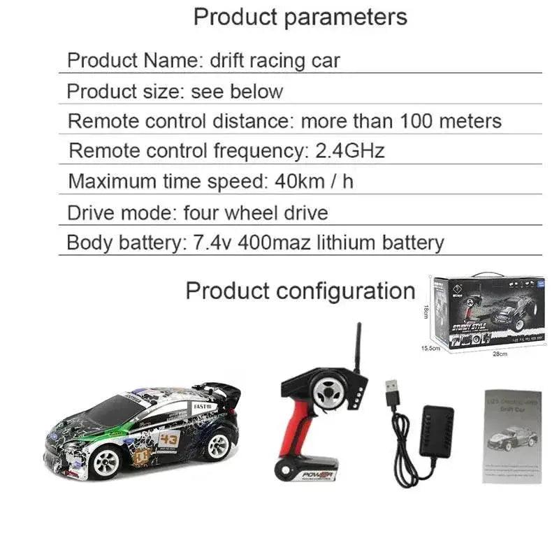  RC High-Speed 1:28 Mini 4WD RC Off-Road Car - Ultimate Drift Experience -  ToylandEU™
