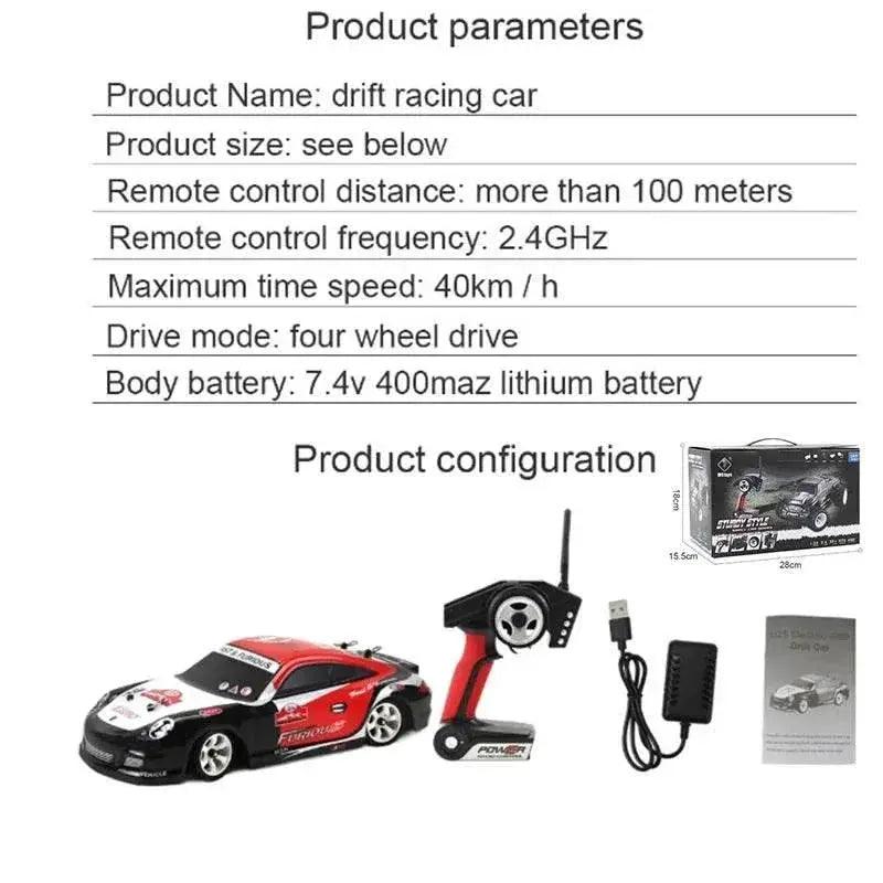  RC High-Speed 1:28 Mini 4WD RC Off-Road Car - Ultimate Drift Experience -  ToylandEU™