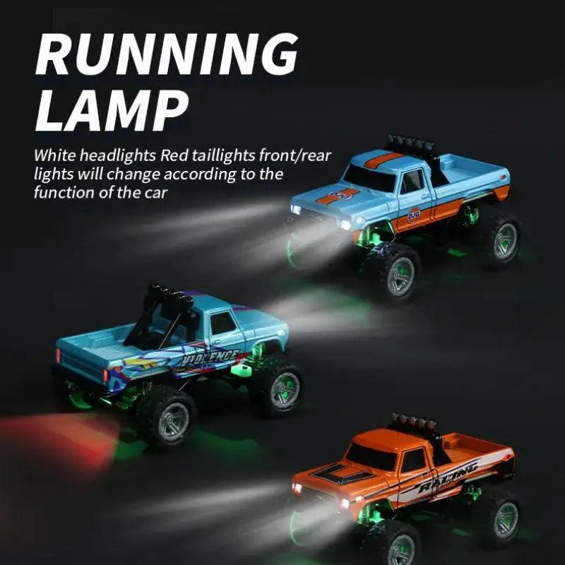  RC Off-Road Monster Truck 1-64 Alloy Build 2.4G Remote -  ToylandEU™