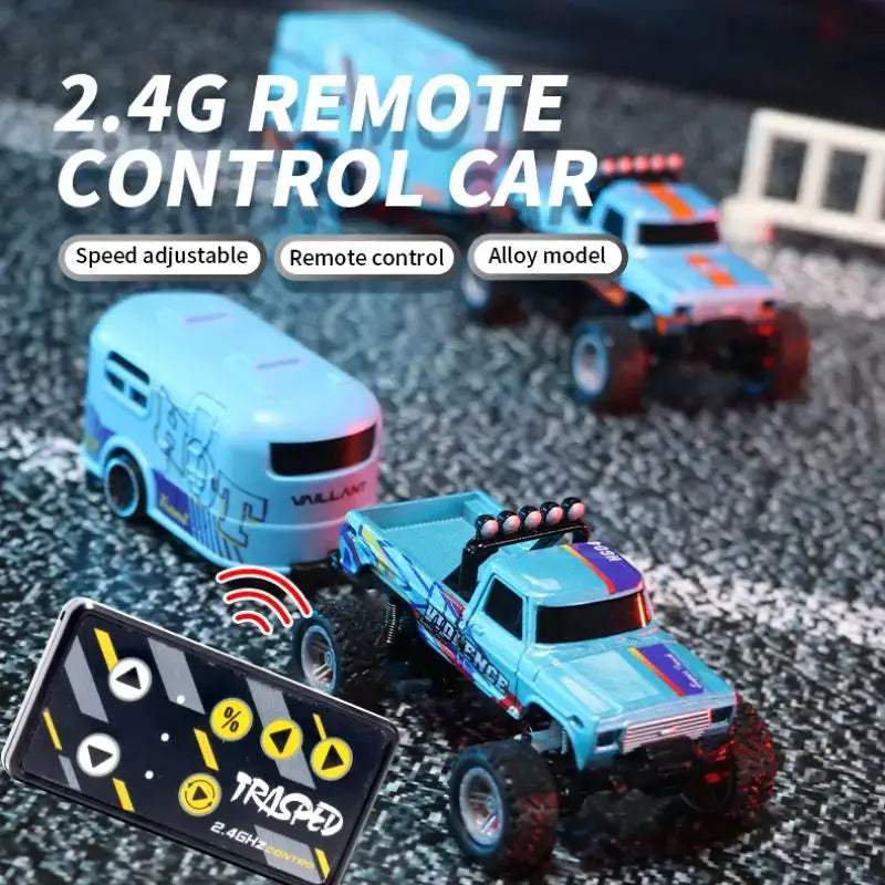  RC Off-Road Monster Truck 1-64 Alloy Build 2.4G Remote -  ToylandEU™