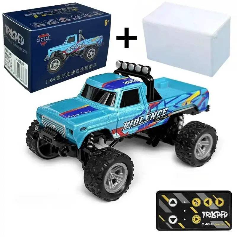  RC Off-Road Monster Truck 1-64 Alloy Build 2.4G Remote -  ToylandEU™