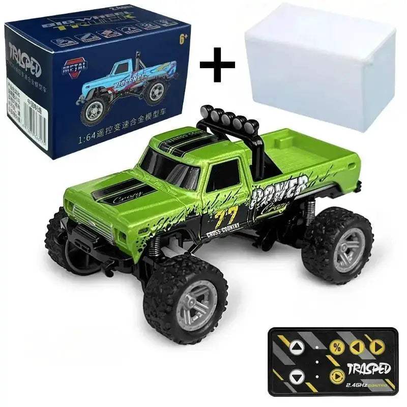  RC Off-Road Monster Truck 1-64 Alloy Build 2.4G Remote -  ToylandEU™