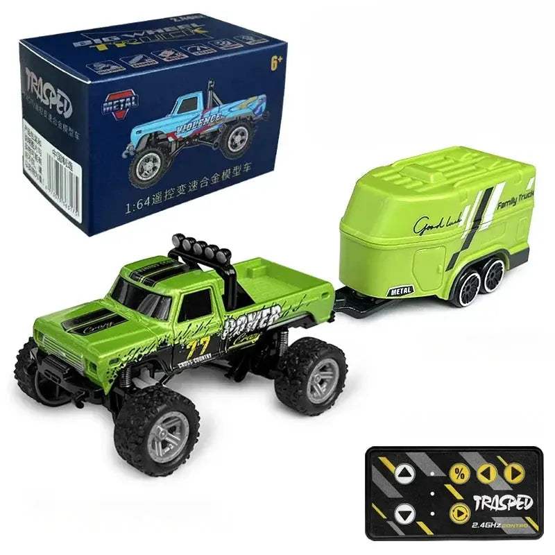  RC Off-Road Monster Truck 1-64 Alloy Build 2.4G Remote -  ToylandEU™