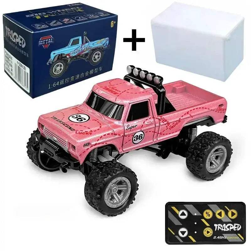  RC Off-Road Monster Truck 1-64 Alloy Build 2.4G Remote -  ToylandEU™