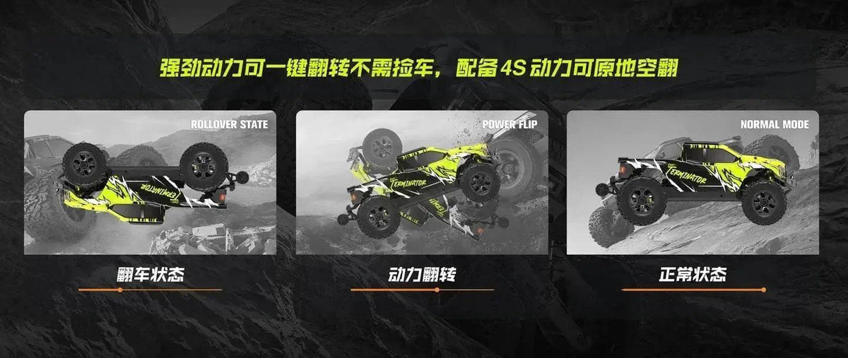  RC Rlaarlo 1/10 All-terrain Remote Control Brushless Off-road Vehicle - Ultimate Gift for Boys -  ToylandEU™