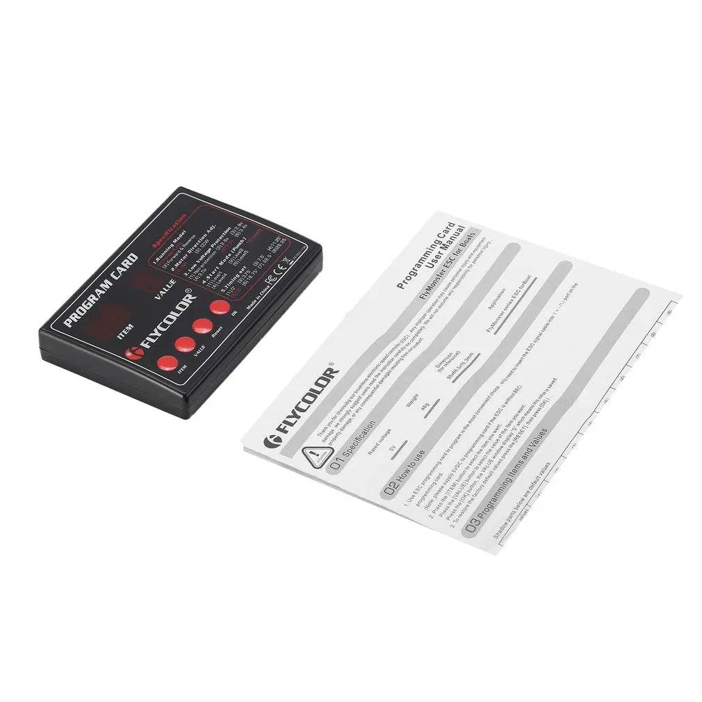 RC Optimize Your RC Boat with Flycolor ESC Program Card for Flymonster Series - ToylandEU
