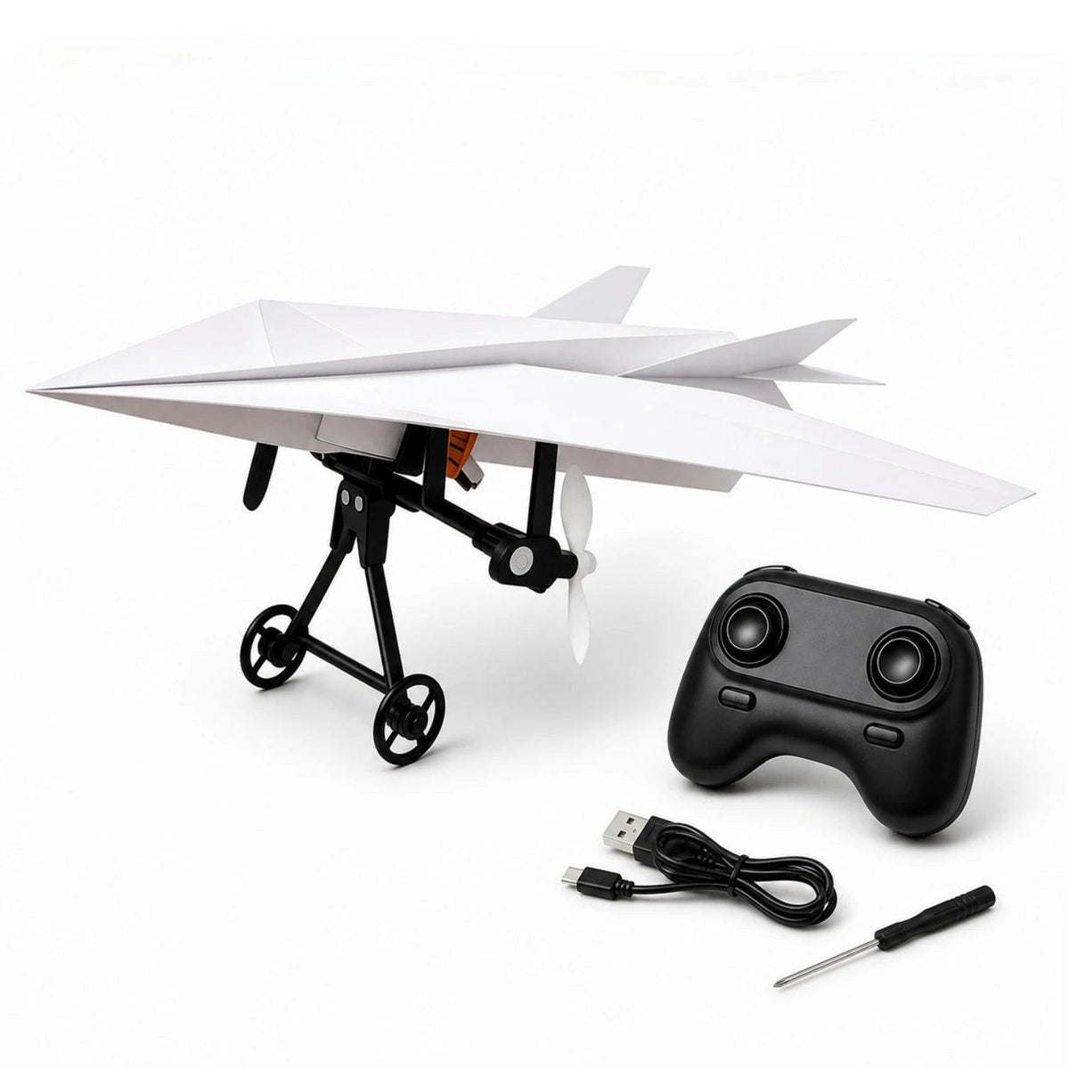 RC Paper Airplane Kit | Gyro Stabilizer | Toylandeu™