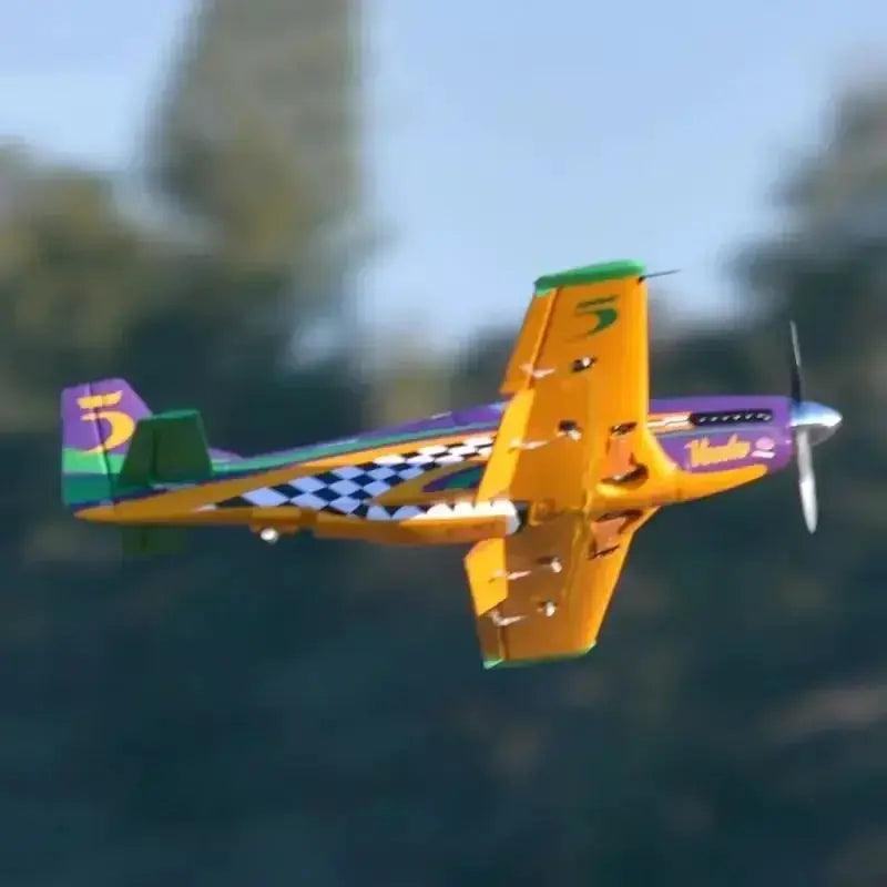  FMS P51 Mustang RC Plane 1100mm Brushless 160KMH Speed -  ToylandEU™