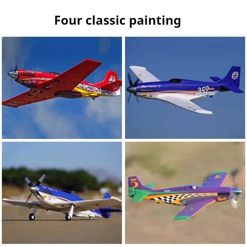  FMS P51 Mustang RC Plane 1100mm Brushless 160KMH Speed -  ToylandEU™