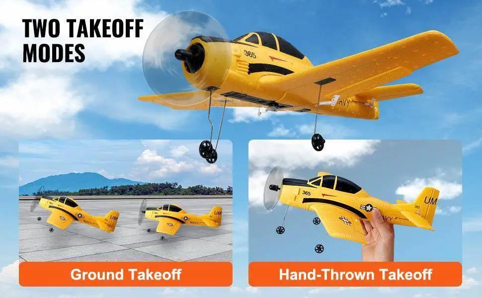  VEVOR RC Plane 2.4G 4CH Remote Control Airplane for Kids -  ToylandEU™