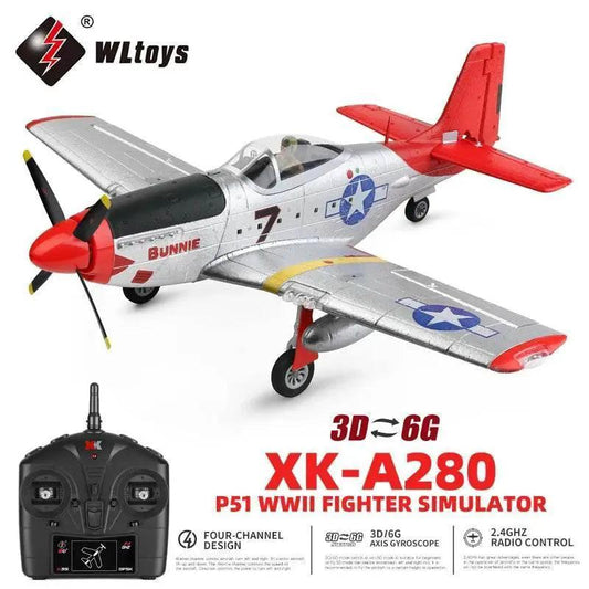  WLtoys XK A280 RC Plane 2.4G 4CH Aircraft for Kids -  ToylandEU™