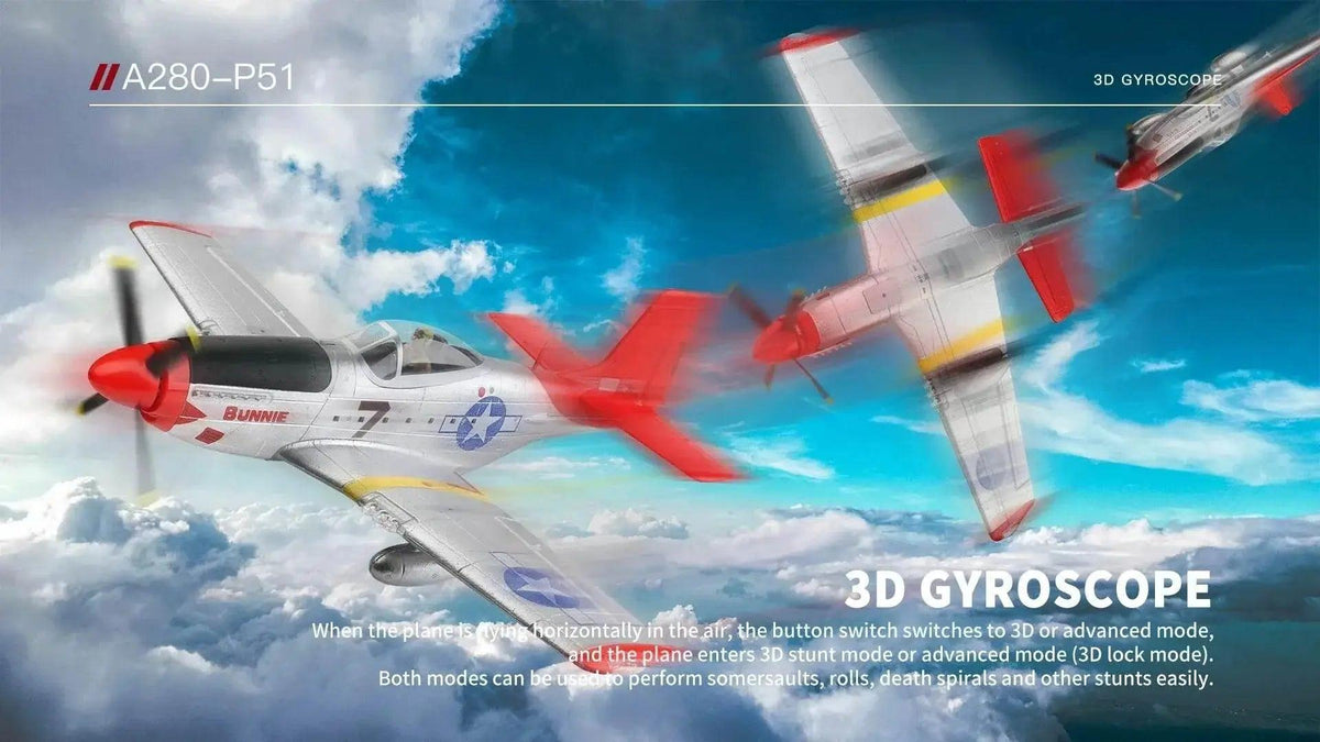  WLtoys XK A280 RC Plane 2.4G 4CH Aircraft for Kids -  ToylandEU™