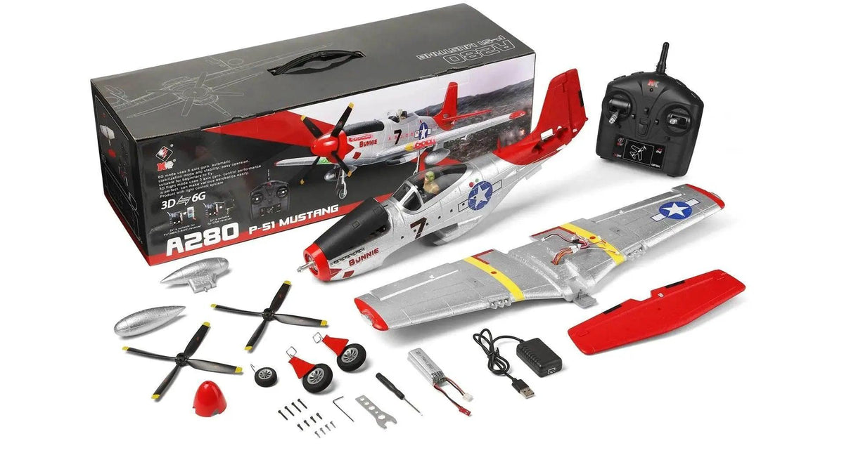  WLtoys XK A280 RC Plane 2.4G 4CH Aircraft for Kids -  ToylandEU™