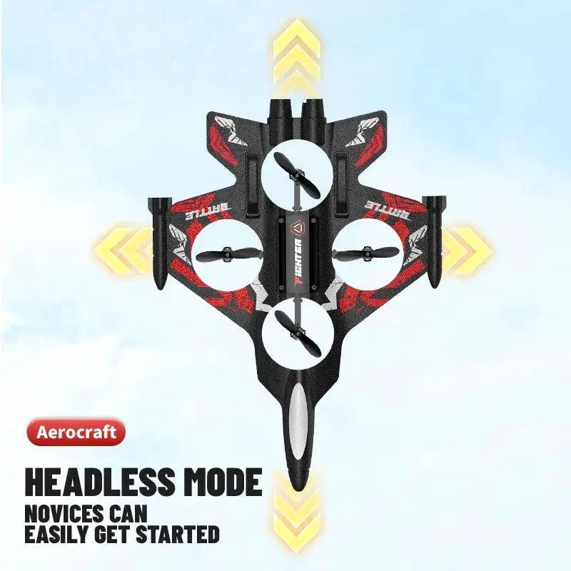  2.4G RC Foam Plane LED Durable Fighter Jet For Kids -  ToylandEU™