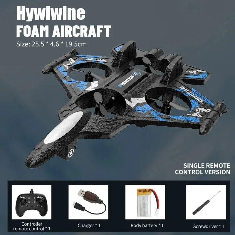  2.4G RC Foam Plane LED Durable Fighter Jet For Kids -  ToylandEU™