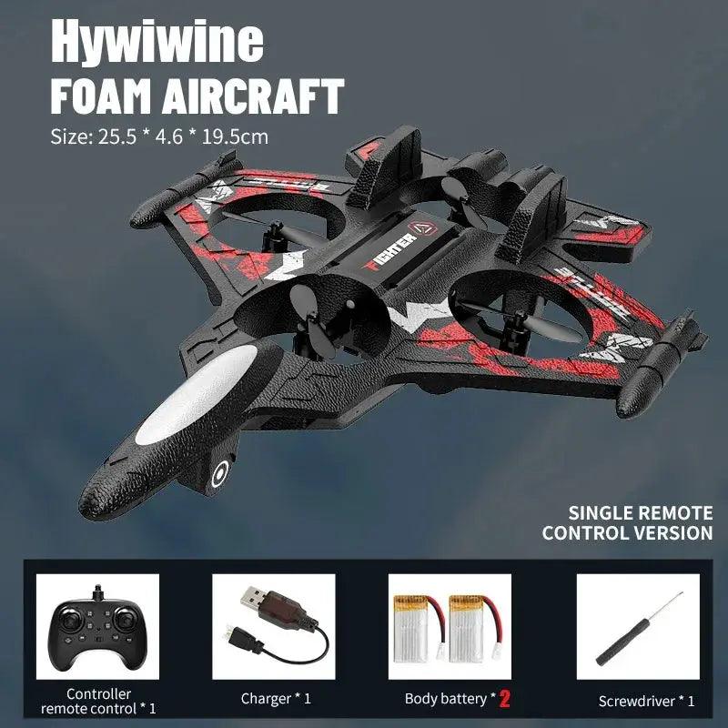  2.4G RC Foam Plane LED Durable Fighter Jet For Kids -  ToylandEU™