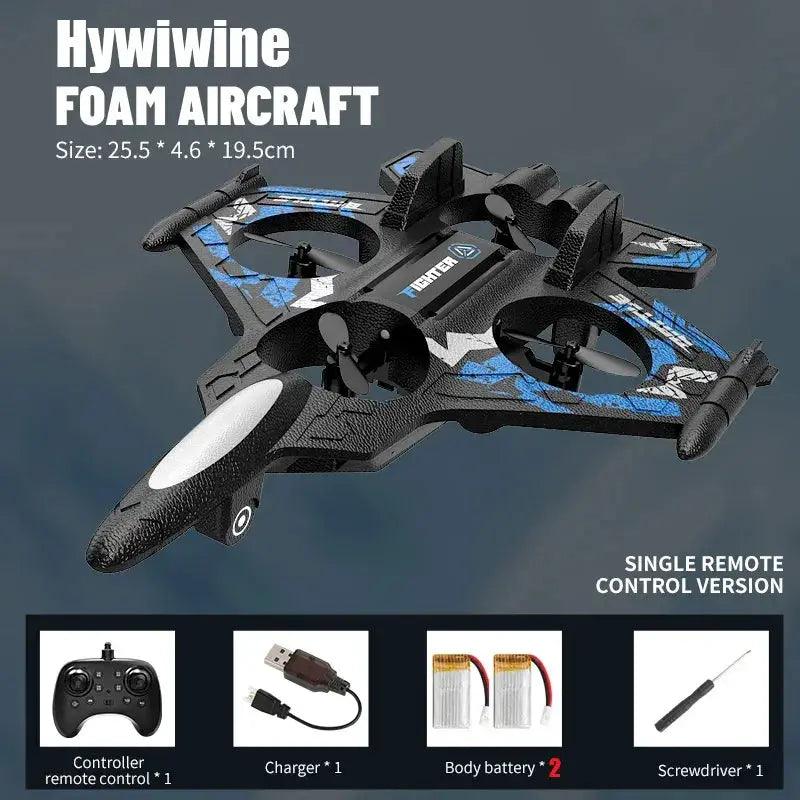  2.4G RC Foam Plane LED Durable Fighter Jet For Kids -  ToylandEU™