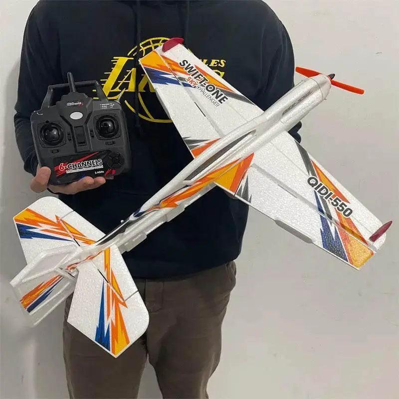  RC 4-Channel Brushless Motor Remote Control RC Plane and Helicopter Toy for Boys - JIKEFUN Indoor/Outdoor Aircraft -  ToylandEU™