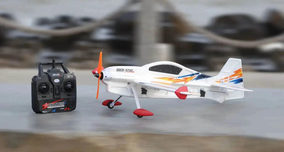  RC 4-Channel Brushless Motor Remote Control RC Plane and Helicopter Toy for Boys - JIKEFUN Indoor/Outdoor Aircraft -  ToylandEU™