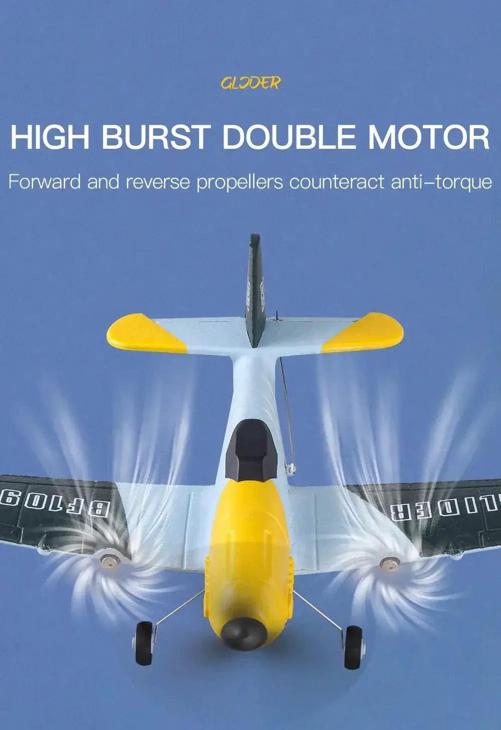  RC Plane BF109 Professional 2.4G Remote Control Airplane -  ToylandEU™