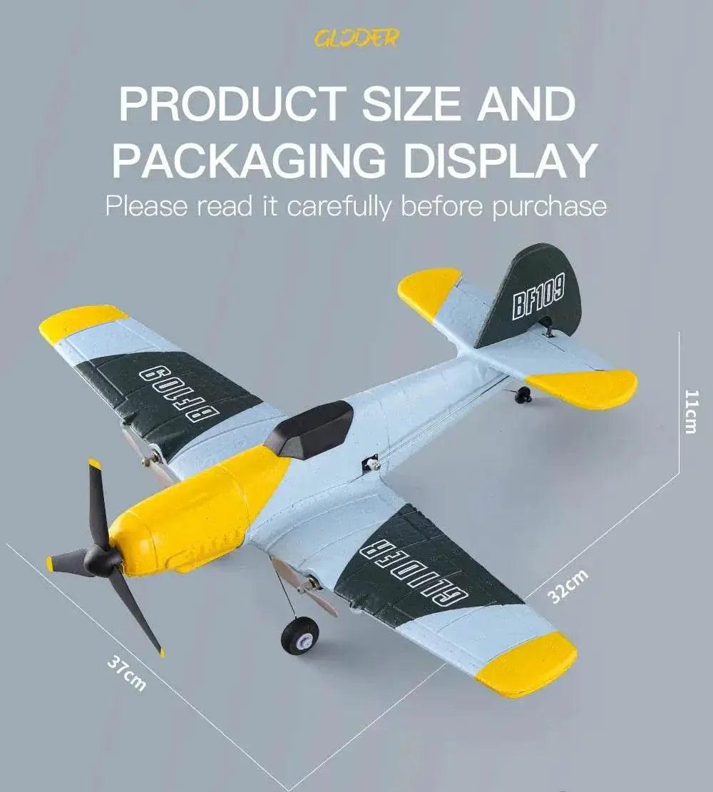  RC Plane BF109 Professional 2.4G Remote Control Airplane -  ToylandEU™