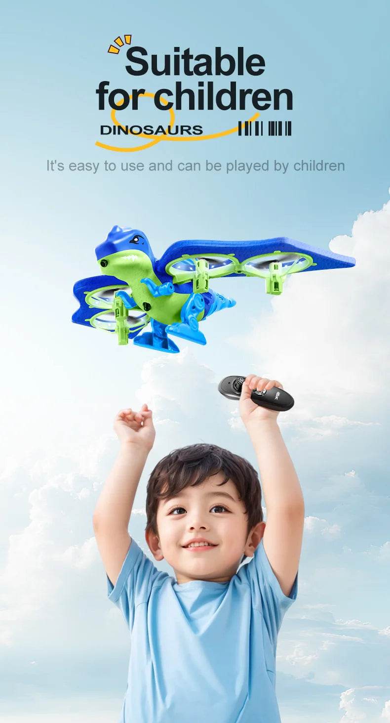RC Plane Dinosaurs Model Remote Control Aircraft Gift - ToylandEU