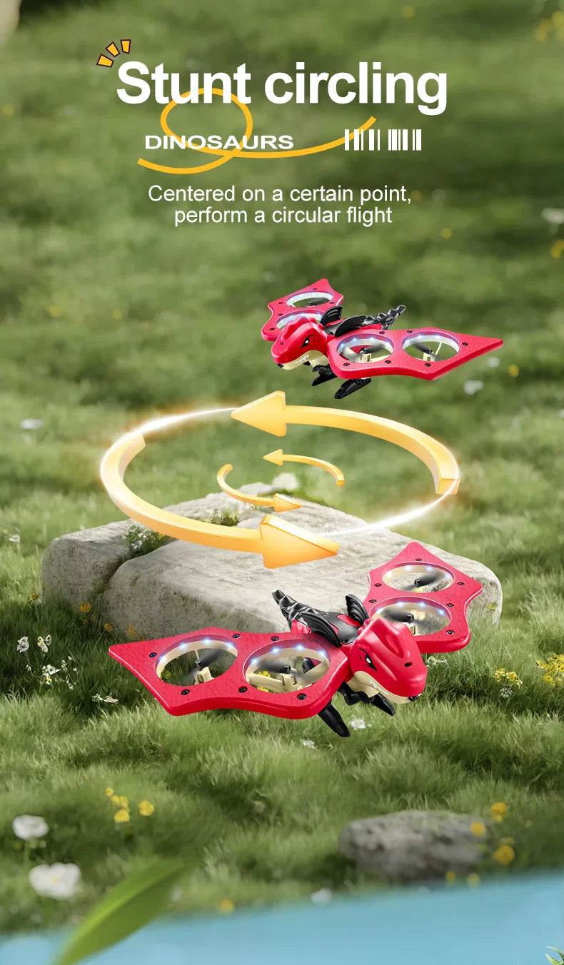 RC Plane Dinosaurs Model Remote Control Aircraft Gift - ToylandEU