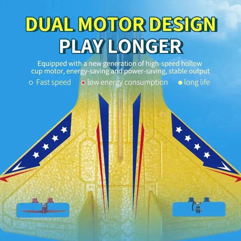  RC Plane Durable Foam Glider 2 4G Remote -  ToylandEU™