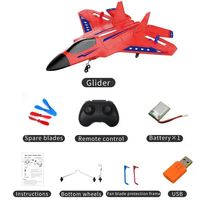  RC Plane Durable Foam Glider 2 4G Remote -  ToylandEU™