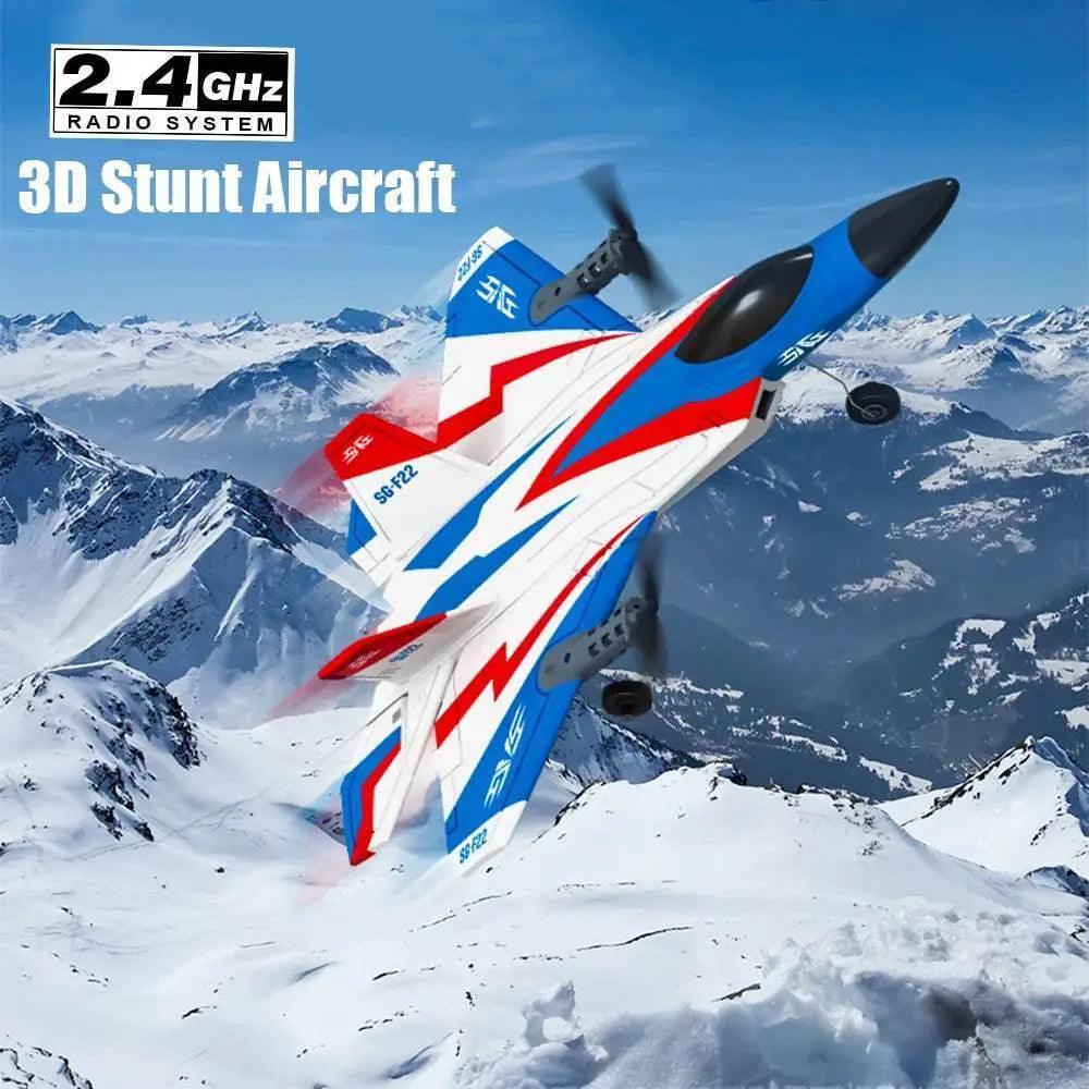  RC Plane F22 Stunts Plane 2.4G Remote Control Glider -  ToylandEU™