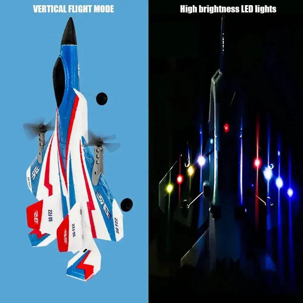  RC Plane F22 Stunts Plane 2.4G Remote Control Glider -  ToylandEU™