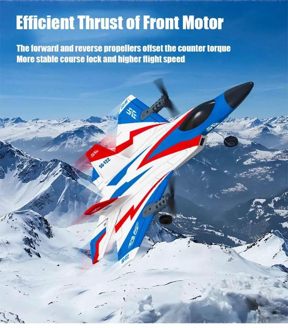  RC Plane F22 Stunts Plane 2.4G Remote Control Glider -  ToylandEU™
