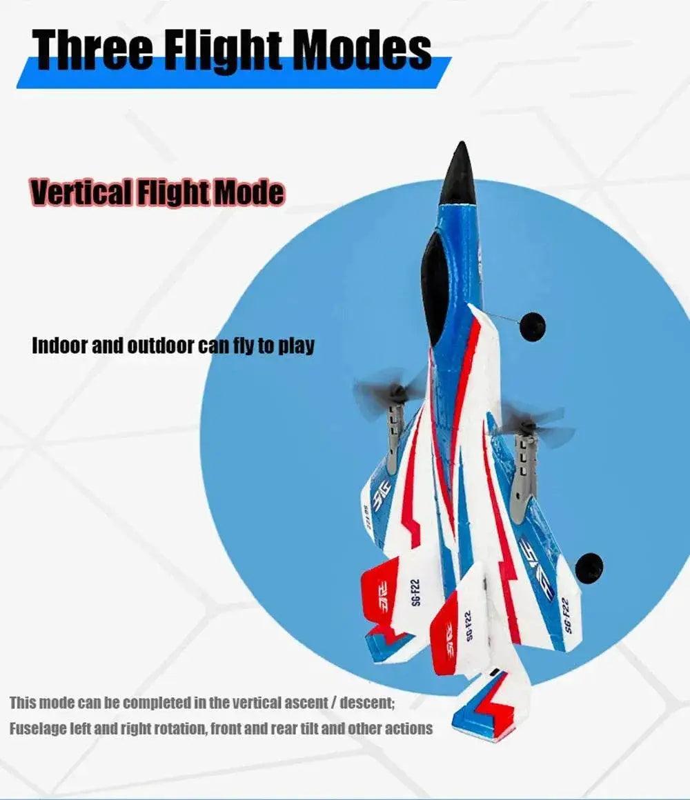  RC Plane F22 Stunts Plane 2.4G Remote Control Glider -  ToylandEU™