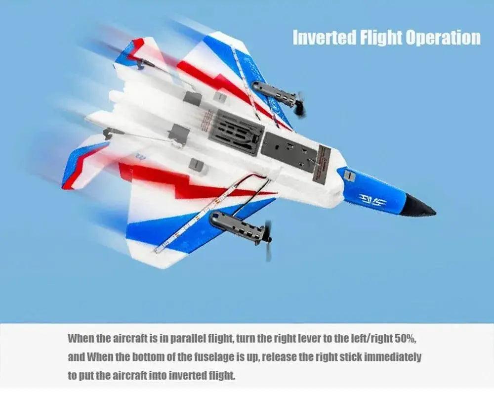  RC Plane F22 Stunts Plane 2.4G Remote Control Glider -  ToylandEU™