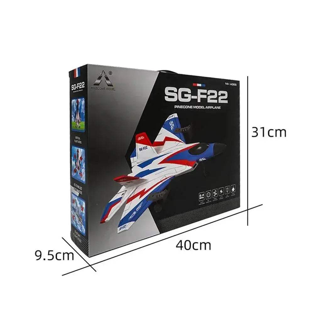 RC Plane F22 Stunts Plane Remote Control 3D Glider Toys - ToylandEU