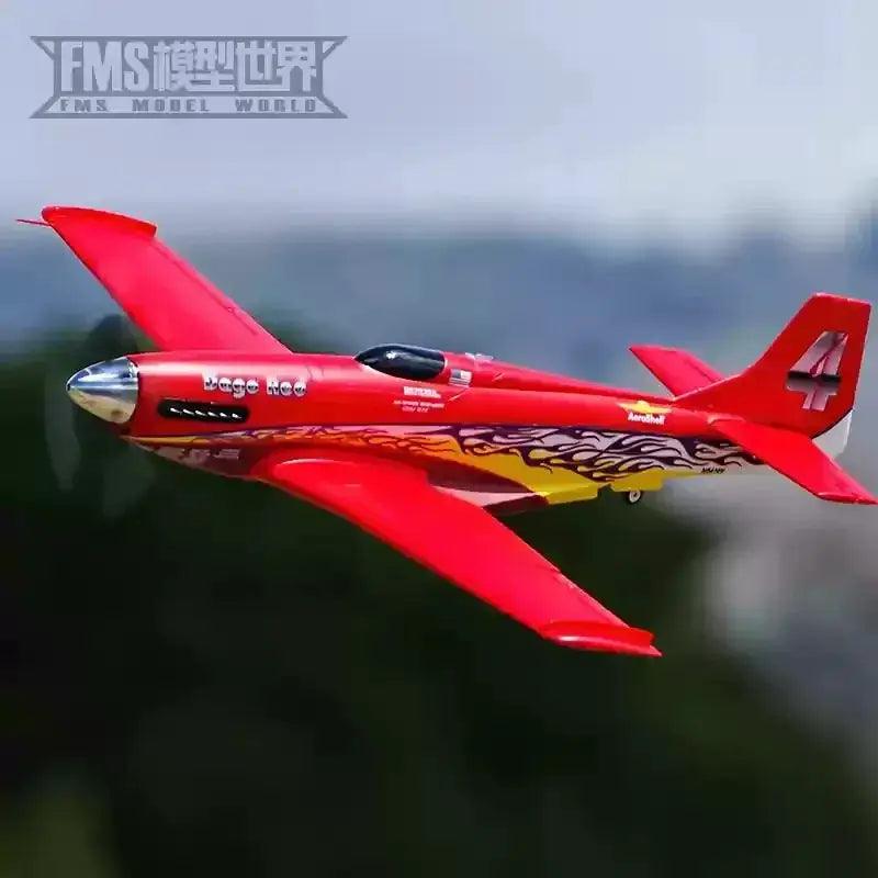  FMS 1100mm P51 Mustang RC Plane For Electric Racing -  ToylandEU™