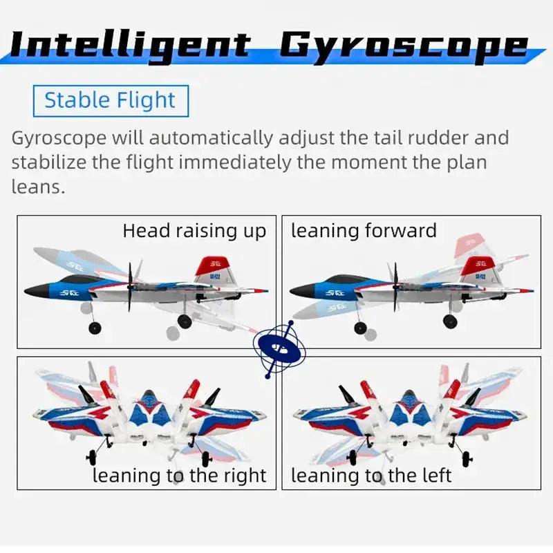  RC Plane Foam Auto Stabilization 4K Camera -  ToylandEU™