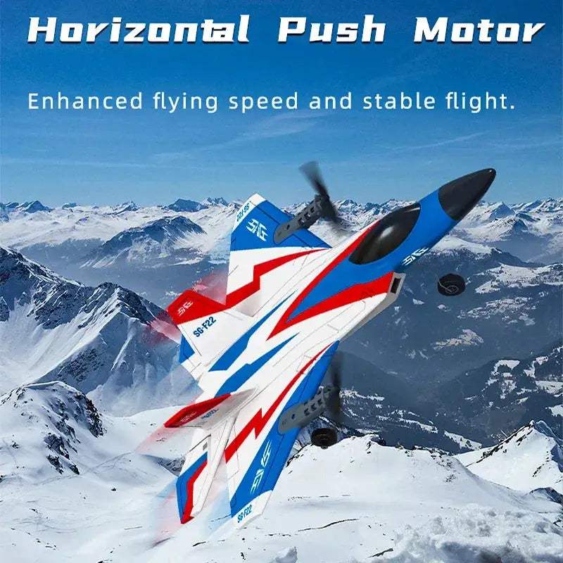 RC Plane Foam With Auto Stabilization And 4K Camera - ToylandEU