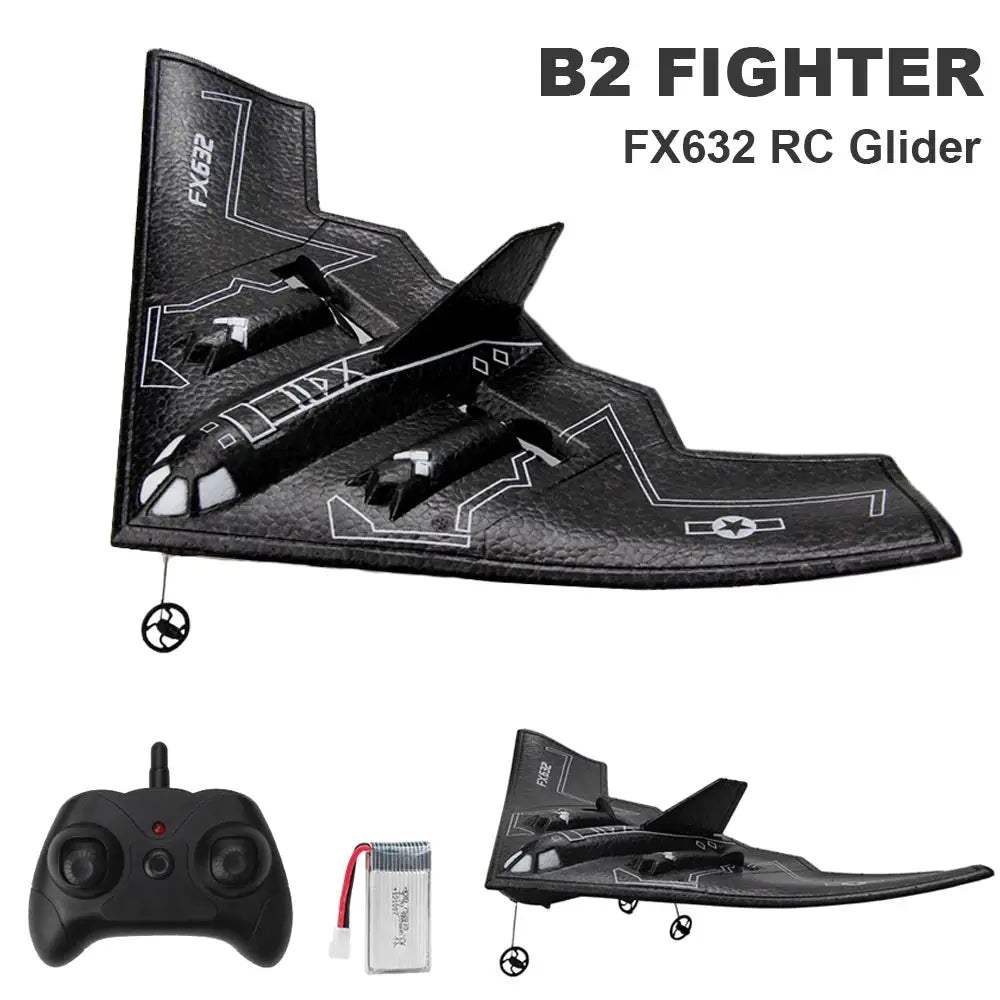 RC Plane Glider 2CH With 2.4G Remote Control For Beginners - ToylandEU