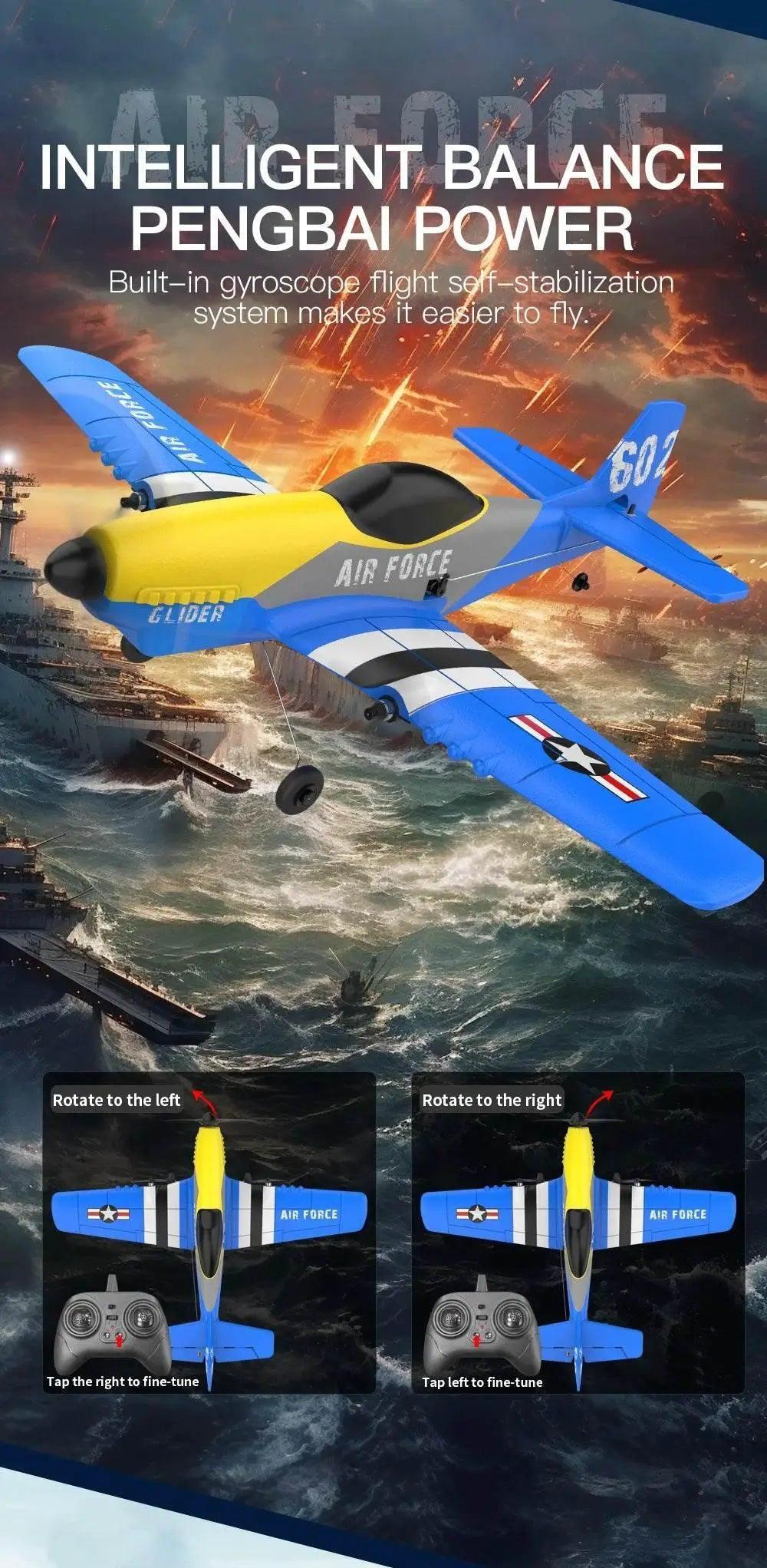  RC Plane KF602 Professional 2.4G Remote Control Glider -  ToylandEU™