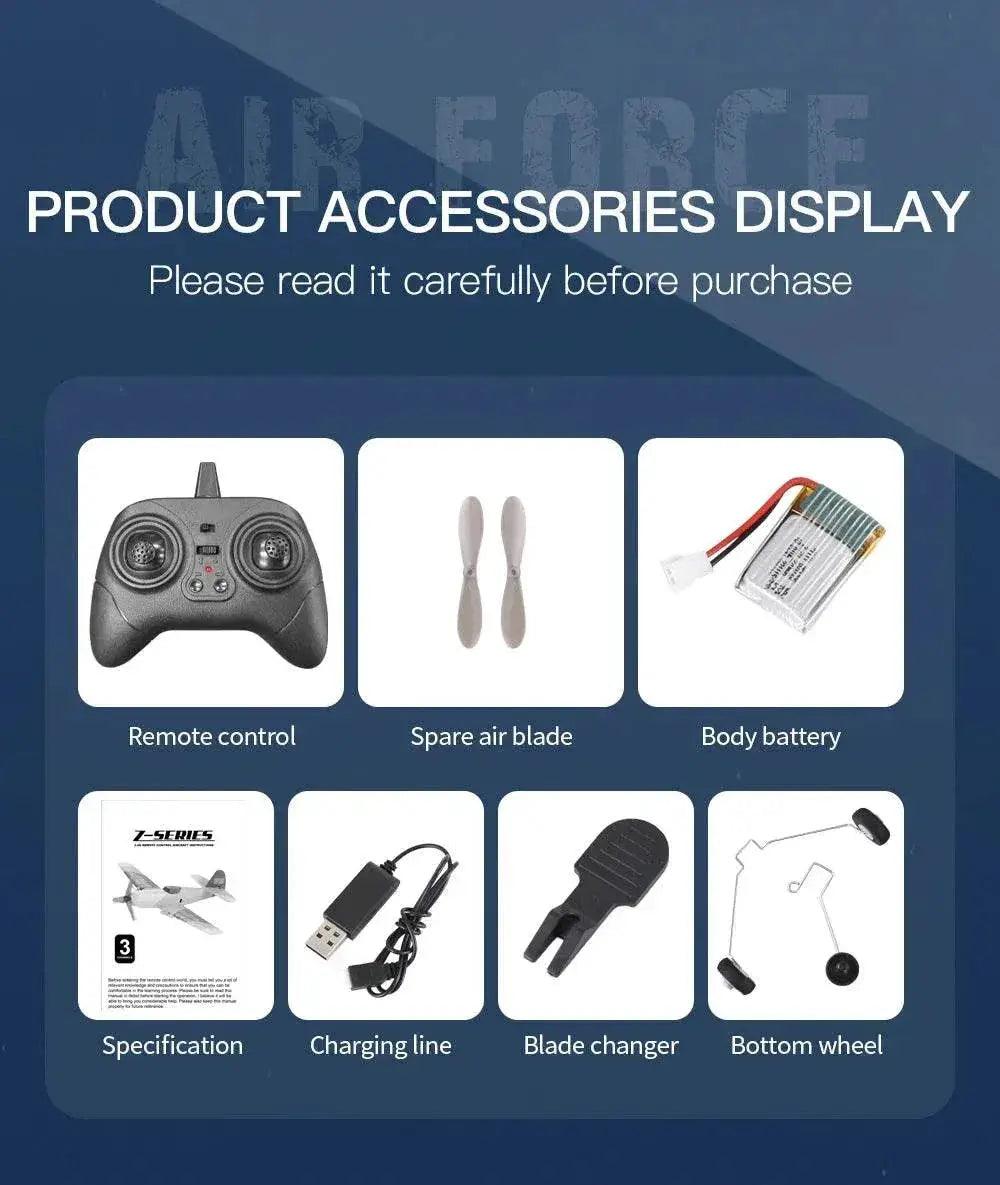  RC Plane KF602 Professional 2.4G Remote Control Glider -  ToylandEU™
