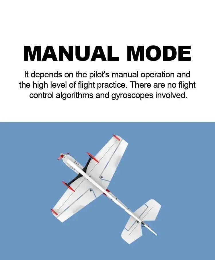 RC QIDI-550 RTF 3D RC Plane with 500mm Wingspan, One-Key Stunt Feature, and Advanced 6-Axis Gyro for Wind Resistant Flight -  ToylandEU™