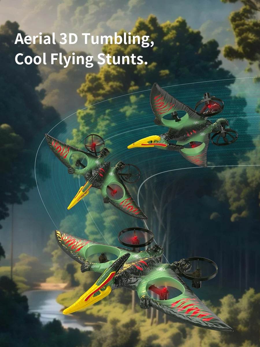 RC Plane Remote Control 2.4G EPP 360 Degree Rotation Dinosaur Glider - ToylandEU